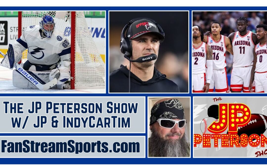 Vasilevskiy Steals A Win + Bucs OC Speaks + College Hoops Heating Up w/ Jacob Rhymer | JP Peterson Show