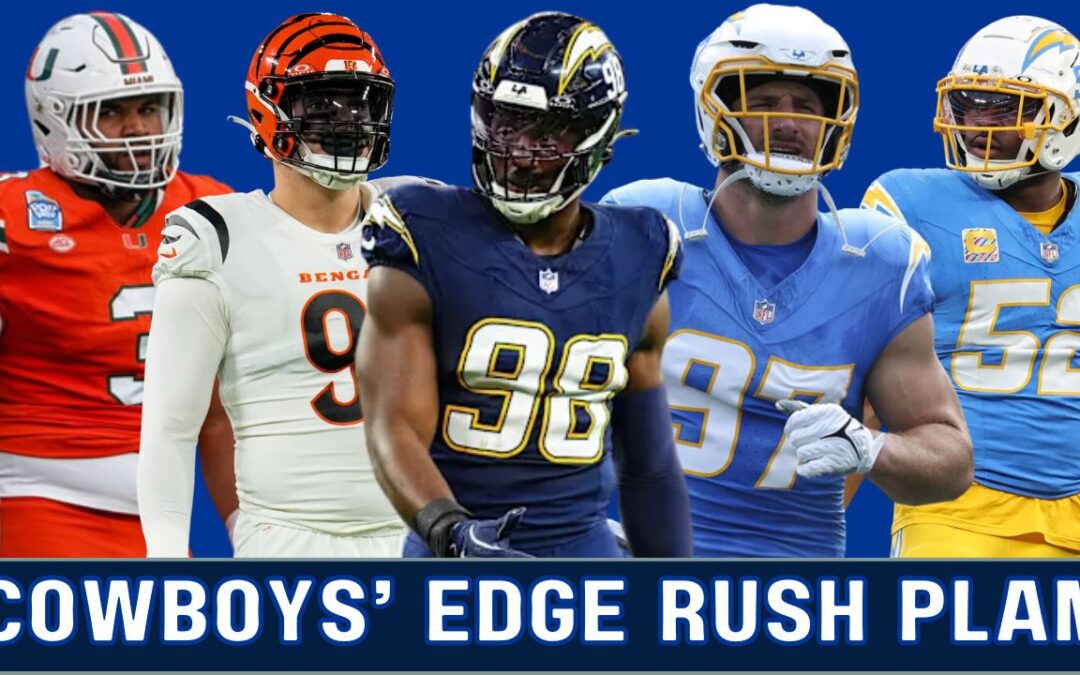 Cowboys Edge Rush Plan: Mesidor at 20? Hendrickson, Oweh, Bosa, Mack & Trade Targets