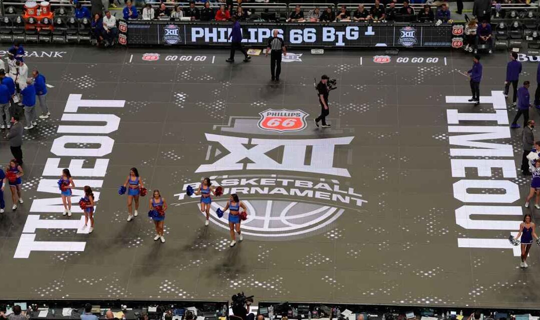 Big 12 Ditches LED Court After Slips, Injuries Rock Tournament In Kansas City
