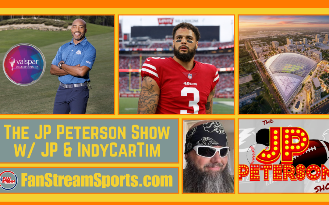Tracy West LIVE From Valspar | Jason Licht On Mike Evans Exit | Rays Stadium Update | JP Peterson Show