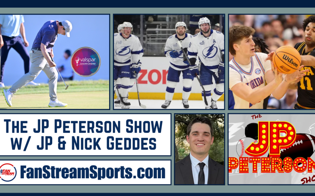 Gators Get Bullied by Iowa | Lightning Own Road Trip | Fitzpatrick Wins Valspar | JP Peterson Show