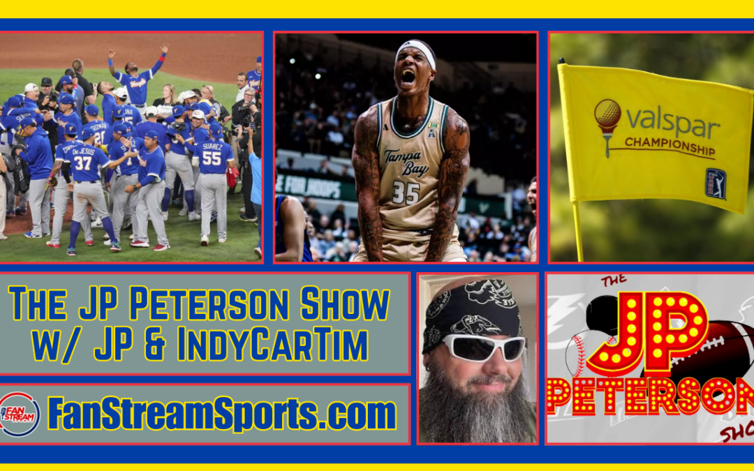 USA Bats Go Ice Cold in WBC Final | USF Hoops Pxp Jim Lighthall + Valspar Picks w/ John Gerber | JP Peterson Show LIVE