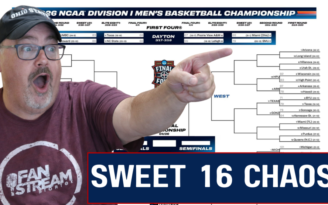 Sweet 16 Shockers, Flag Football Reality Check & JSN Cashes In | Jeff Thitoff Show