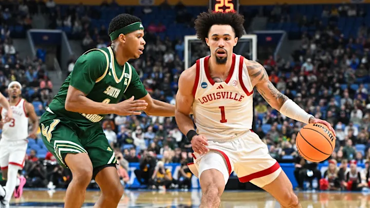 USF Basketball’s Furious Rally Falls Short Against Louisville in NCAA Tournament Loss
