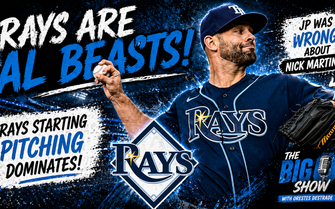 Rays Are AL Beasts! Pitching Dominates + JP Wrong On Nick Martinez
