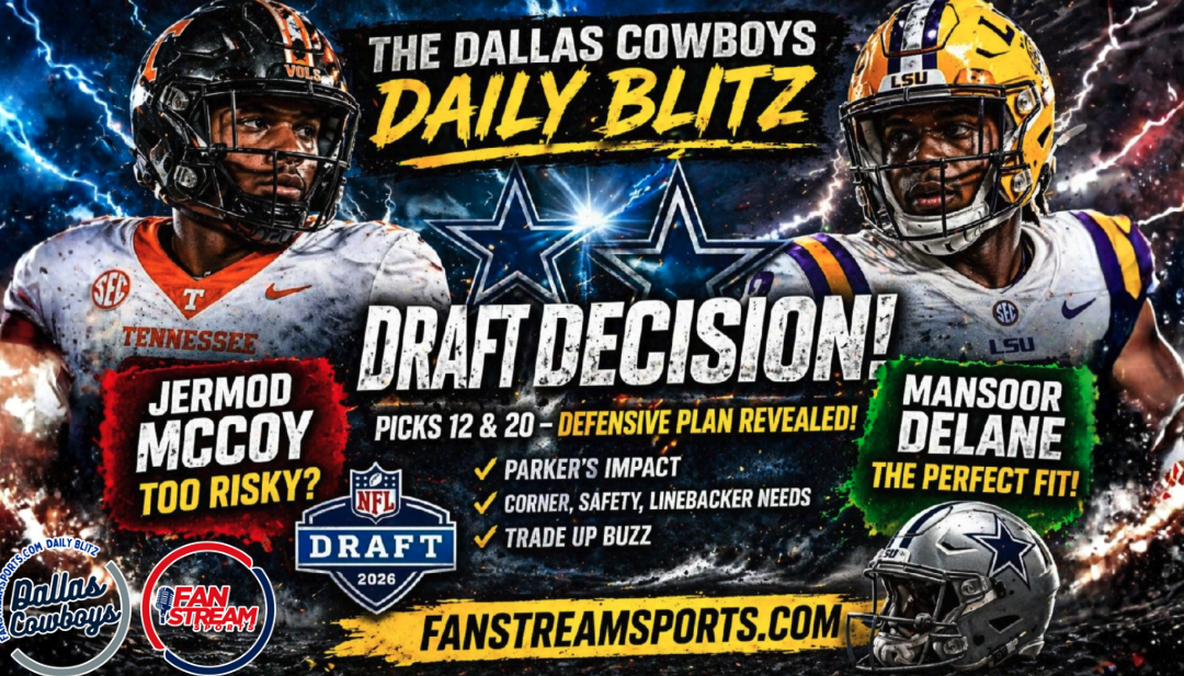 Cowboys Draft Buzz: Jermod McCoy Risk, Mansoor Delane Fit & Dallas’ Defensive Plan