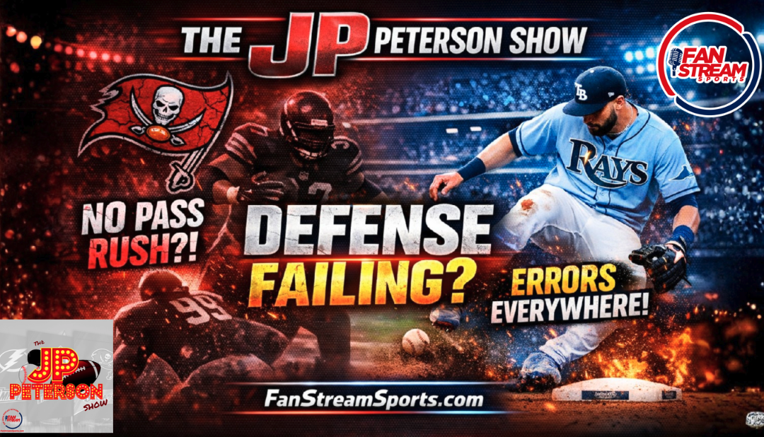 Bucs Draft MUST Fix Defense | Rays Sloppy Play a BIG Problem | JP Peterson Show