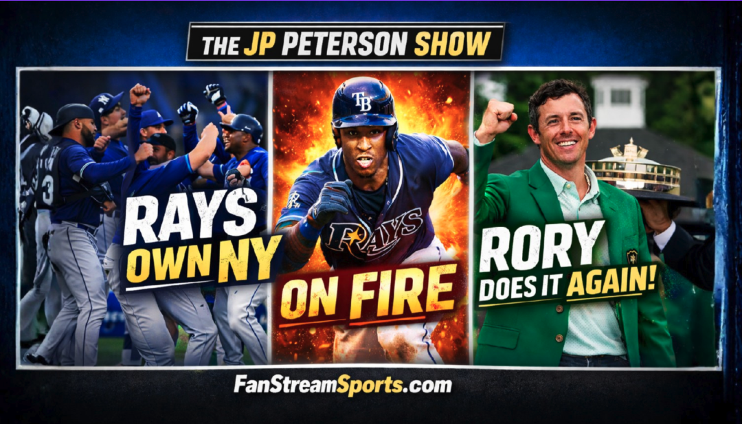 Rays Sweep Yankees, Chandler Simpson is Red Hot & Rory-Coaster Thrills in Victory | JP Peterson Show