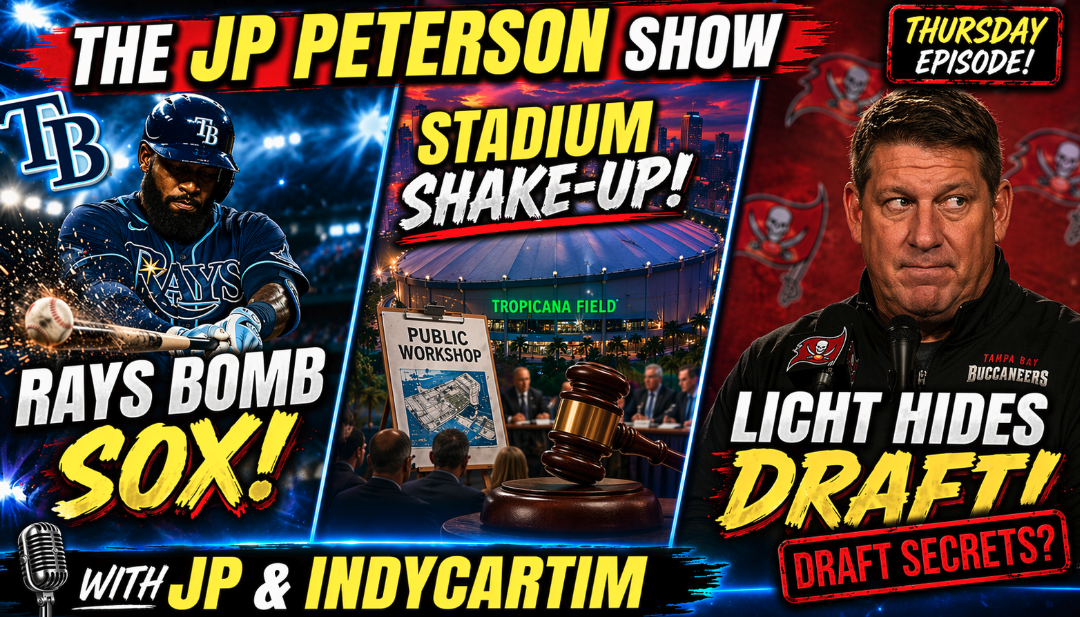 Rays Crush White Sox | Stadium Workshop Heats Up | Bucs GM Jason Licht Hides Draft Plans!