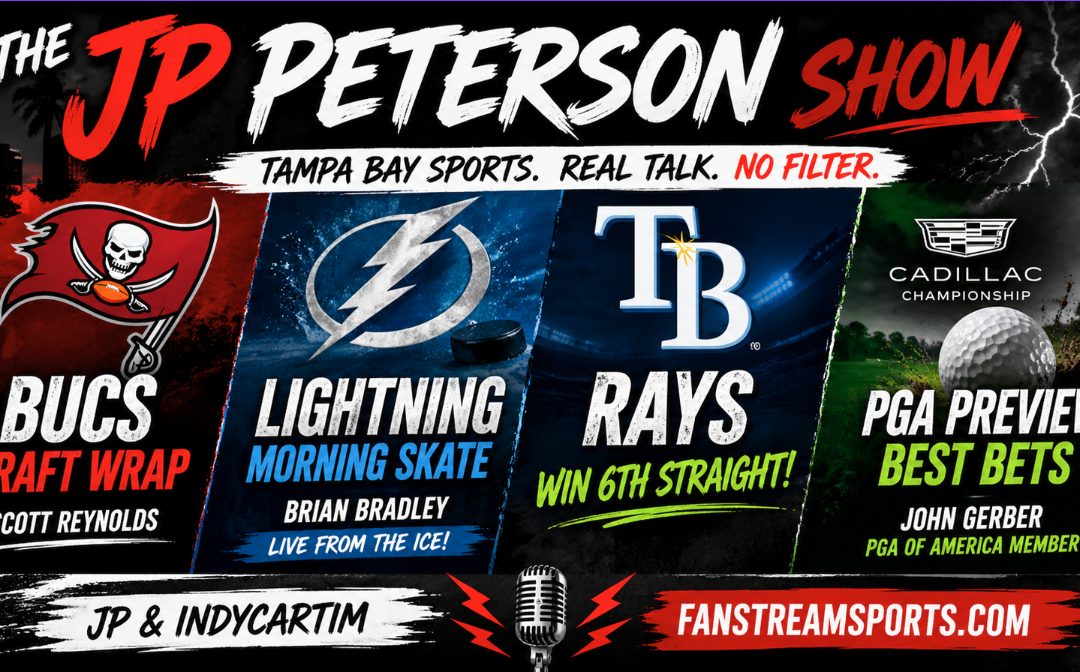 Bucs Draft Breakdown, Lightning Update, Rays Streak Hits 6