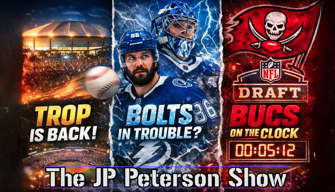 Rays Inconsistencies | Lightning Hit Turbulence | Bucs Draft Pressure Builds | Masters Preview