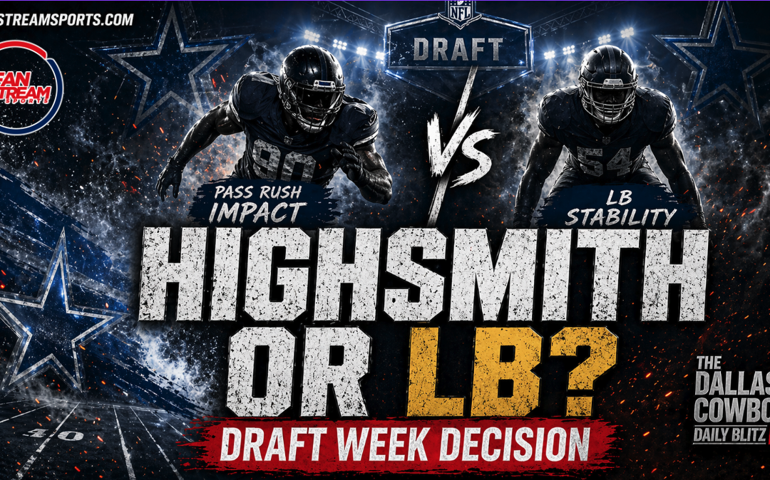 Cowboys Draft Rumors: Alex Highsmith Trade? LB Help First?