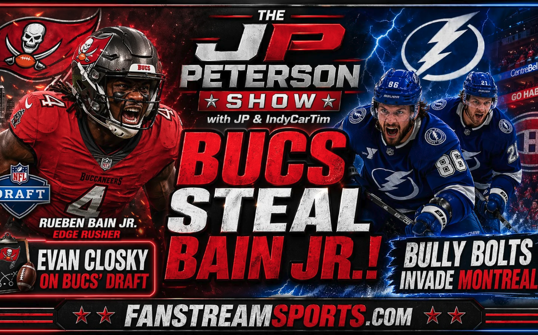 Bucs Steal Rueben Bain! | Evan Closky & Charlie Strong Talk Bucs Draft | Lightning Invade Montreal