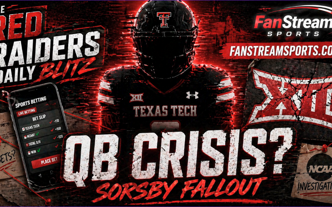 Texas Tech QB Crisis: Brendan Sorsby Gambling Fallout