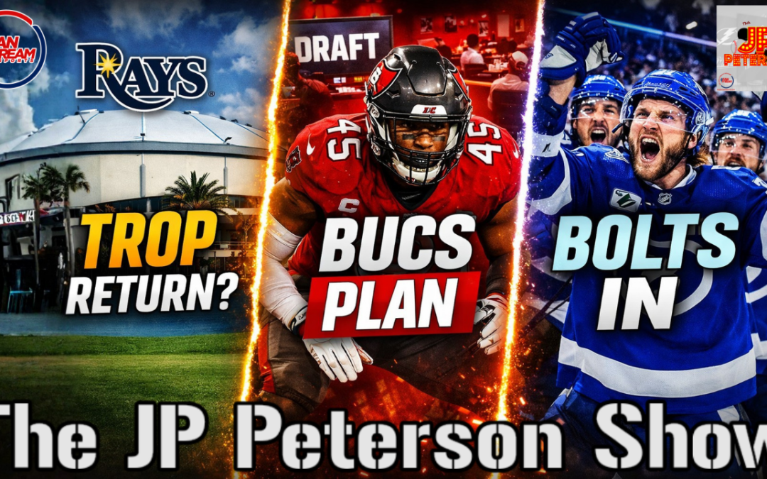 Rays Set For Tropicana Field Return | Bucs Draft Battle Plan | Lightning Clinch Playoff Spot