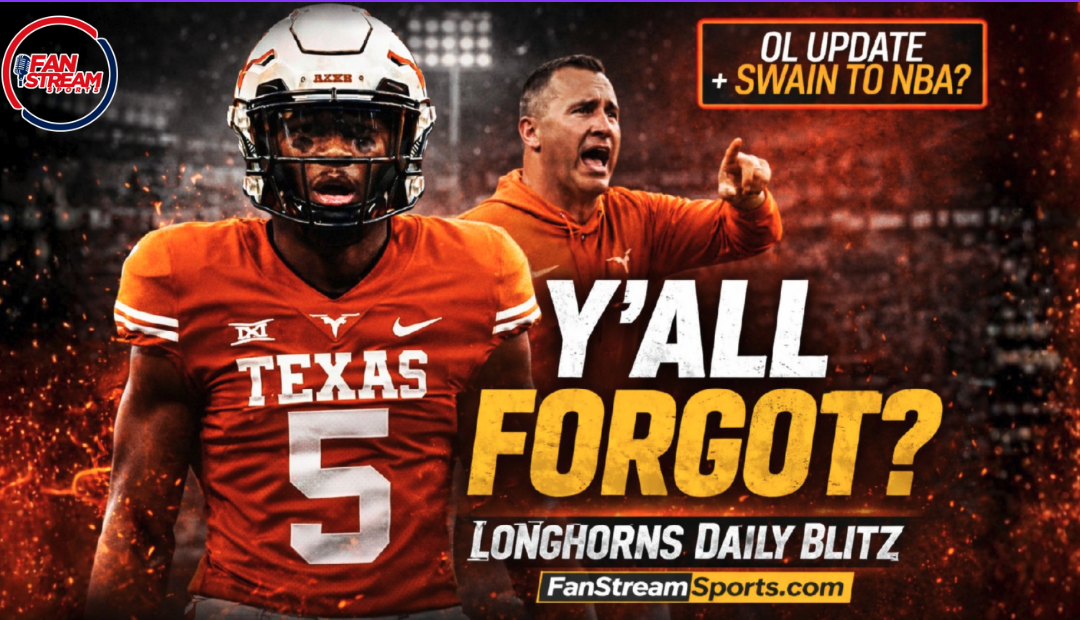 Steve Sarkisian Drops Ryan Wingo Bombshell + Longhorns OL Update