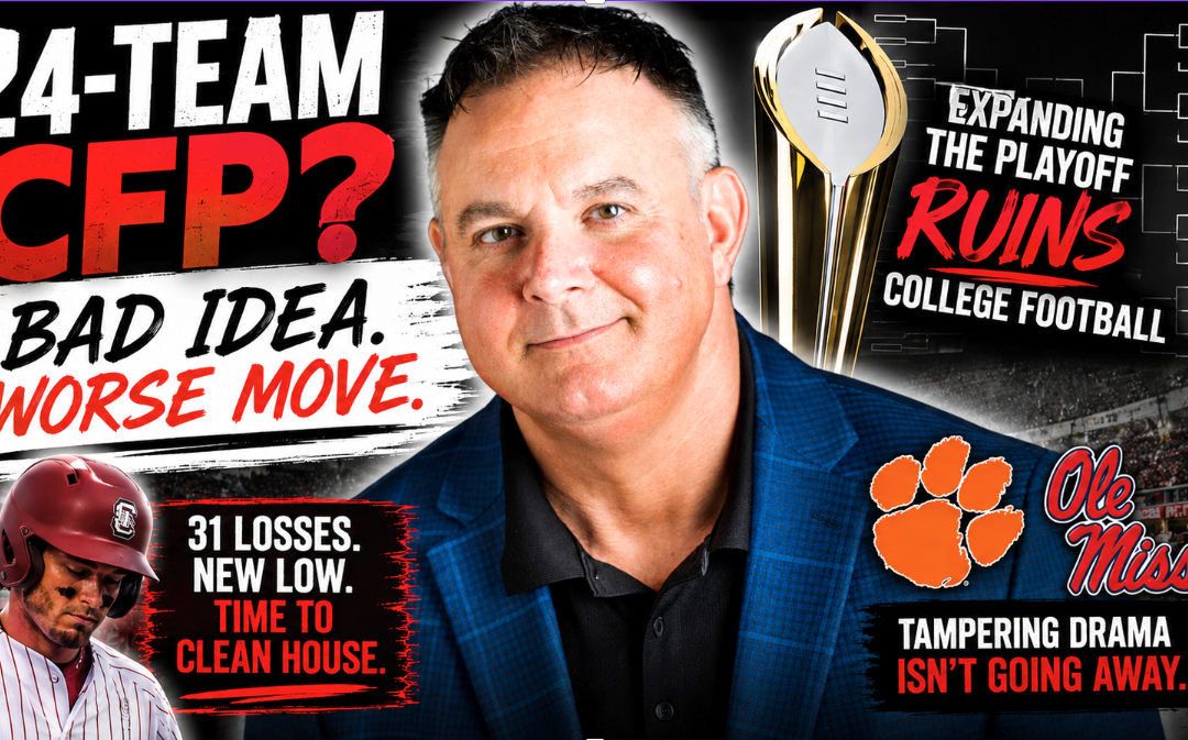 Scott Hamilton Torches 24-Team CFP & Gamecocks Chaos