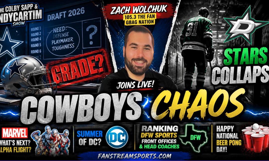 Cowboys Draft Breakdown w/ Zach Wolchuk | Stars Exit & Best DFW Sports Front Office?