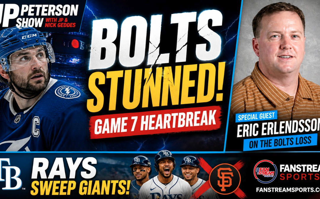 Lightning Stunned In Game 7: Eric Erlendsson Reacts, Rays Sweep Giants