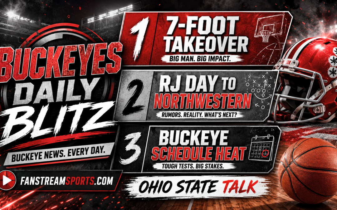 Ohio State’s 7-Foot Takeover, RJ Day To Northwestern & Buckeyes Schedule Heat