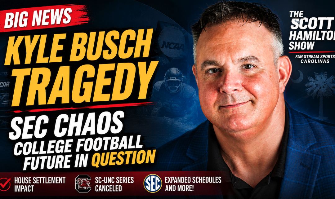 Kyle Busch Tragedy, SEC Chaos & College Football’s Broken Future | Scott Hamilton Show