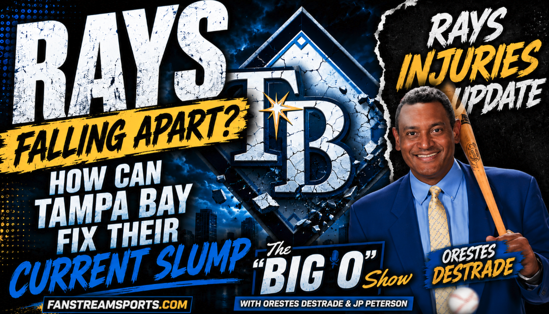 Rays Falling Apart? Big O Sounds Off On Tampa Bay’s Injury Nightmare | Big O Show
