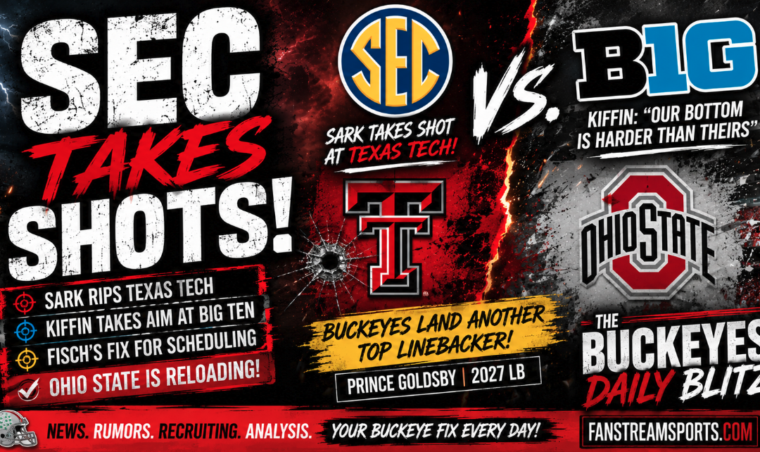 SEC Takes Shots at Big Ten! Sark Rips Texas Tech + Buckeyes Reload | Buckeyes Blitz