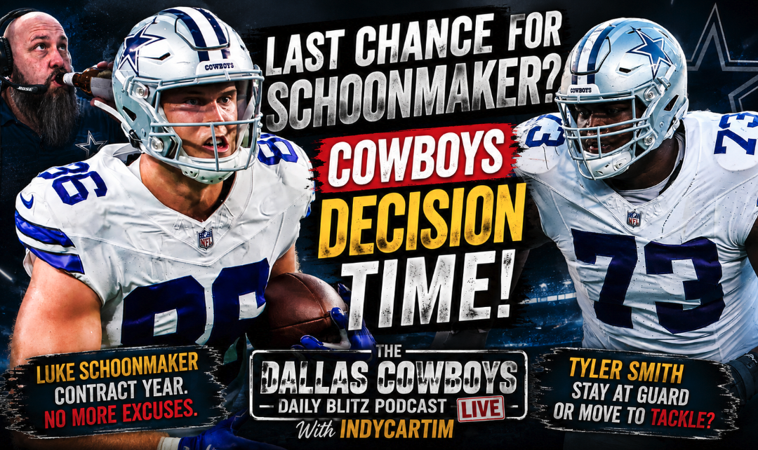 Luke Schoonmaker’s Last Chance? Tyler Smith Position Drama Heats Up