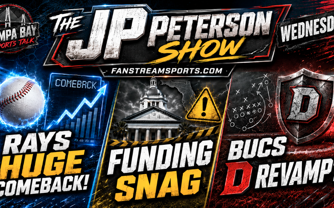 Brodie Brazil Joins LIVE | Rays Stun With Huge Comeback & Bucs Defense Gets Rebuilt