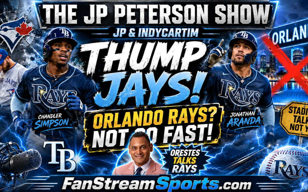Rays Bats Crush Blue Jays! Orlando Relocation Rumors? Orestes Talks Rays | JP Peterson Show