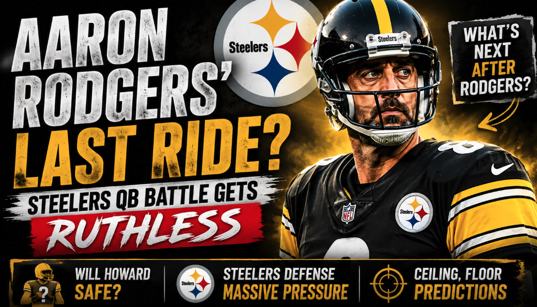 Aaron Rodgers’ Last Ride? Steelers QB Battle Gets Ruthless