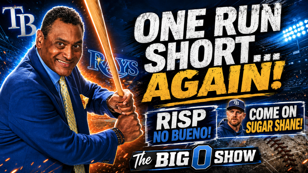Rays Lose By One Again, RISP Problems & Sugar Shane Pressure | The Big O Show