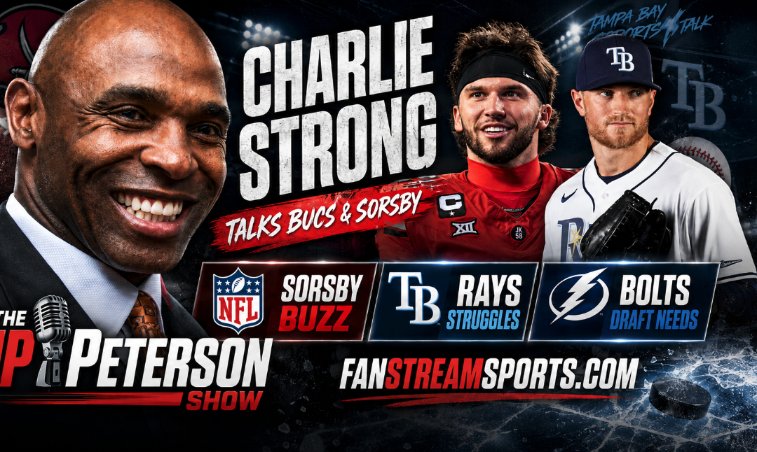 Charlie Strong Talks Bucs, Sorsby Buzz, Rays Slide & Lightning Draft Needs | JP & IndyCarTIm