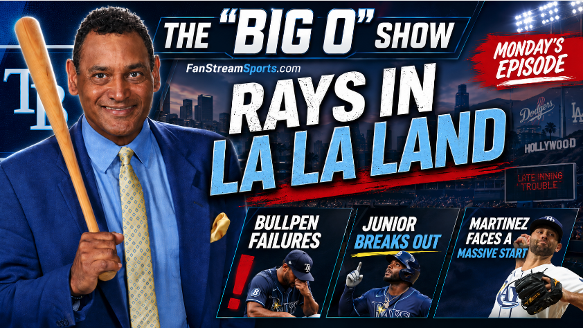 Rays Bullpen Failures, Junior Breaks Out & Martinez Faces Massive Start | Big O Show