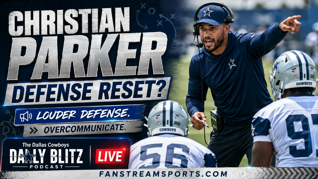 Christian Parker’s Cowboys Defense Reset Is Already Getting Loud | Daily Blitz LIVE