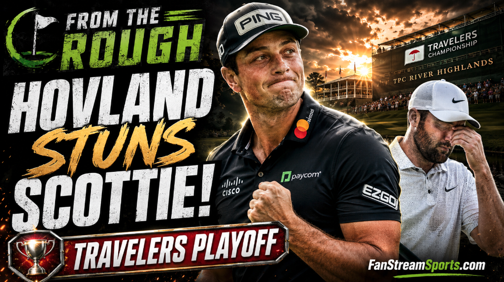 Hovland Breaks Through, Scheffler Blinks, Travelers Goes Full Drama