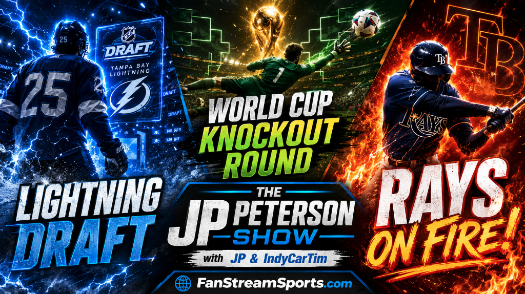 Lightning Draft Reaction, World Cup Knockouts & Rays On Fire | JP Peterson Show