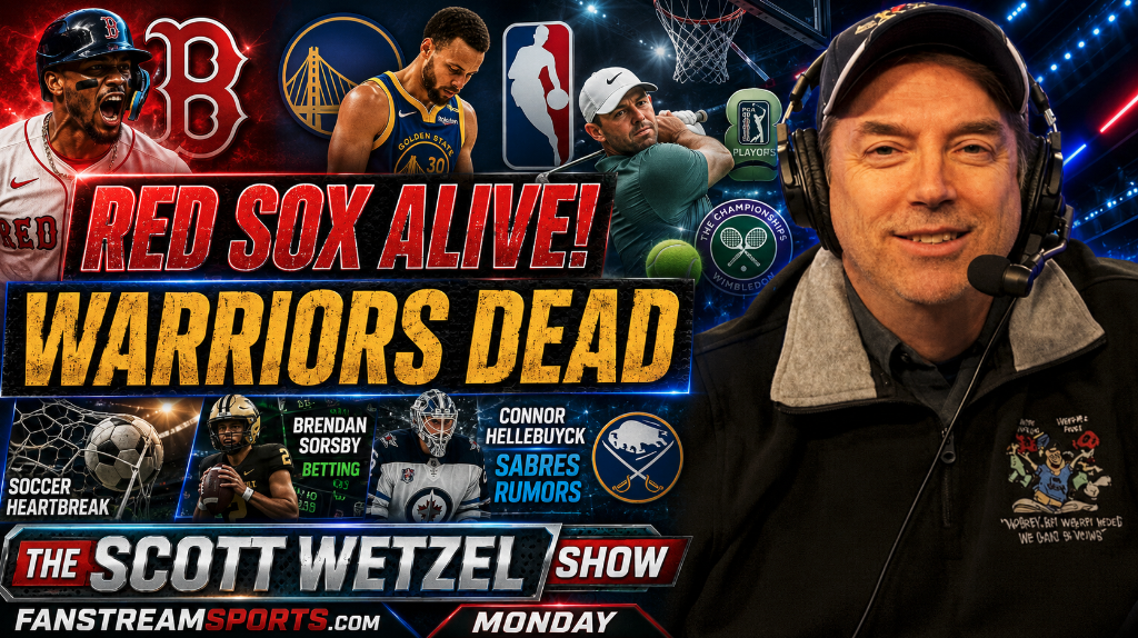 Red Sox Are Alive, Warriors Are Dead & Scottie’s Golf Playoff Run | Scott Wetzel Show
