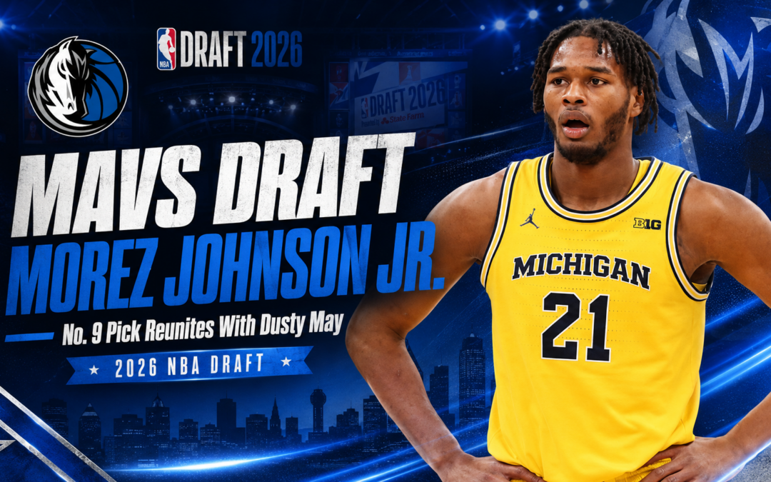 Mavericks Draft Morez Johnson Jr. After Dusty May Hire