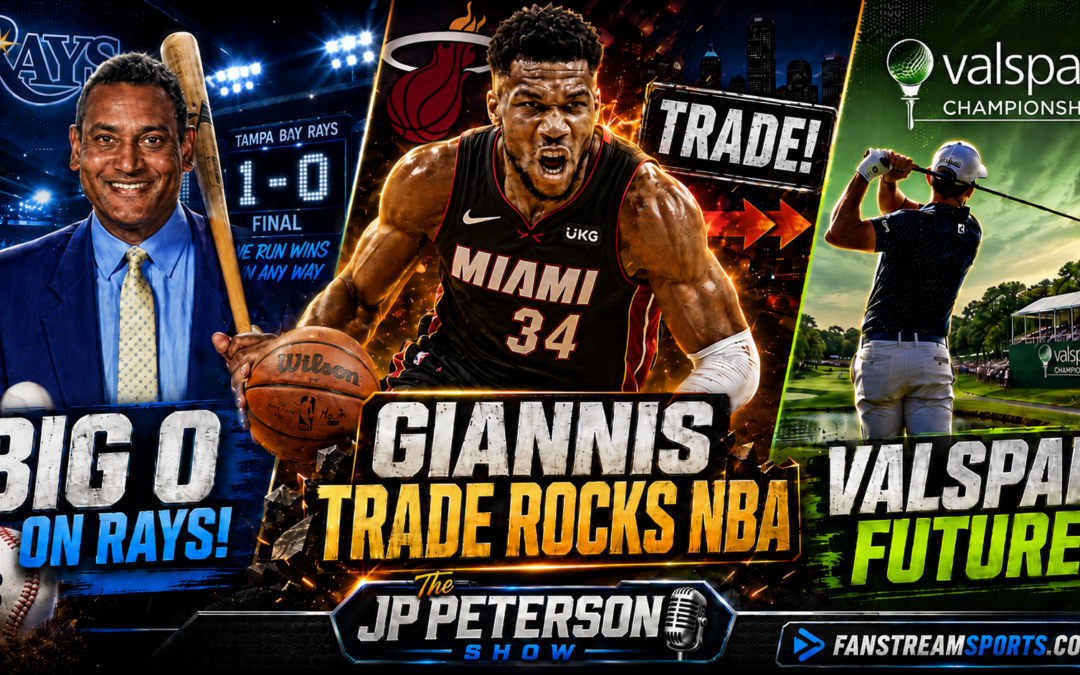Giannis Trade Bombshell, Rays 1-Run Drama & Big O Talks Tampa Bay | JP & IndyCarTIm