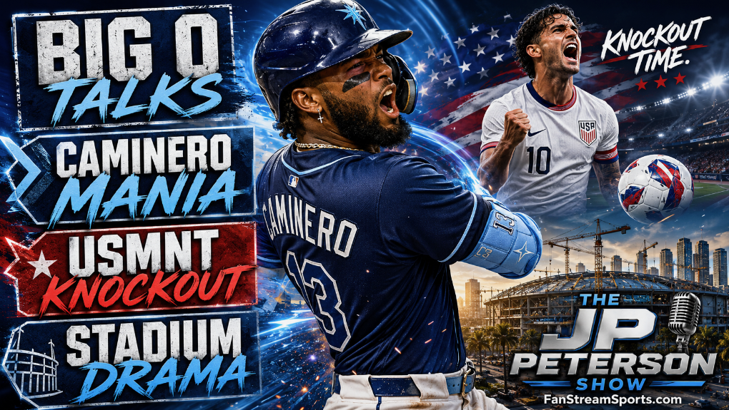 Big O Talks Caminero Mania, USMNT Knockout Time & Rays Stadium Drama | JP Show