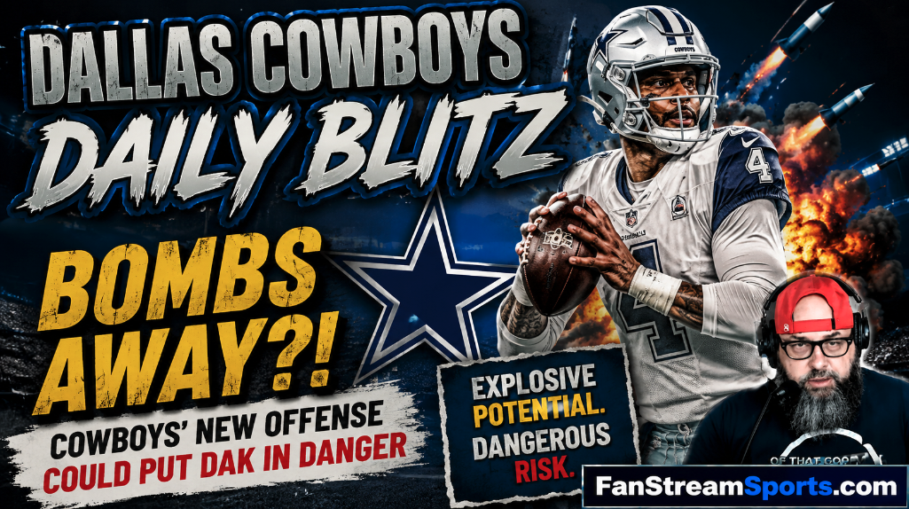 BOMBS AWAY?! Cowboys’ New Offense Could Put Dak in DANGER