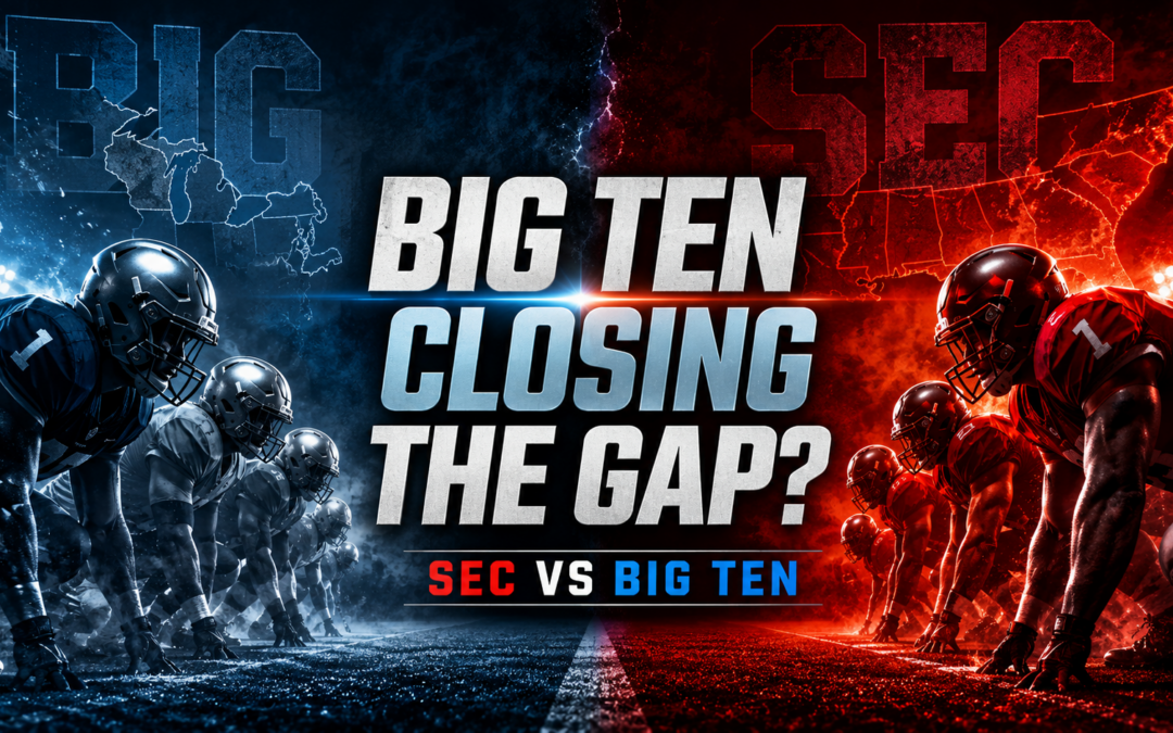 Big Ten Closing Gap On SEC As College Football Power Shifts