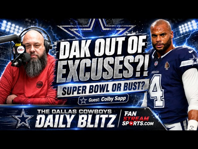 DAK OUT OF EXCUSES?! Cowboys’ 5 Biggest Super Bowl Questions