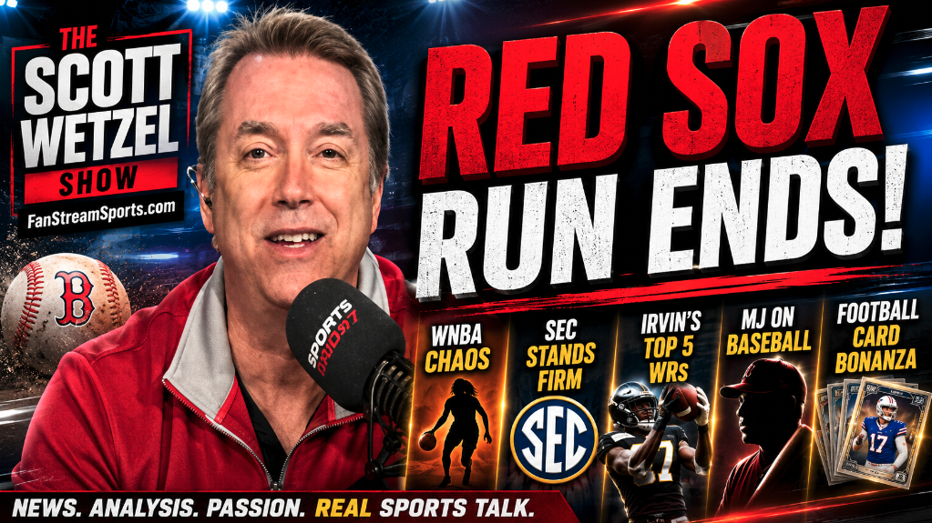 RED SOX RUN DIES, WNBA CHAOS & IRVIN’S WILD WR RANKINGS!