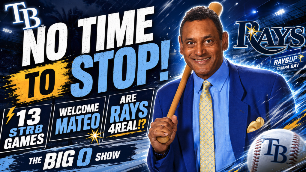NO TIME TO STOP! Rays Rip Off 13 Straight | Welcome Mateo | Are They 4REAL!?