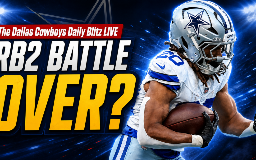 Cowboys RB Battle Takes a Turn After Malik Davis Breakout | Daily Blitz LIVE