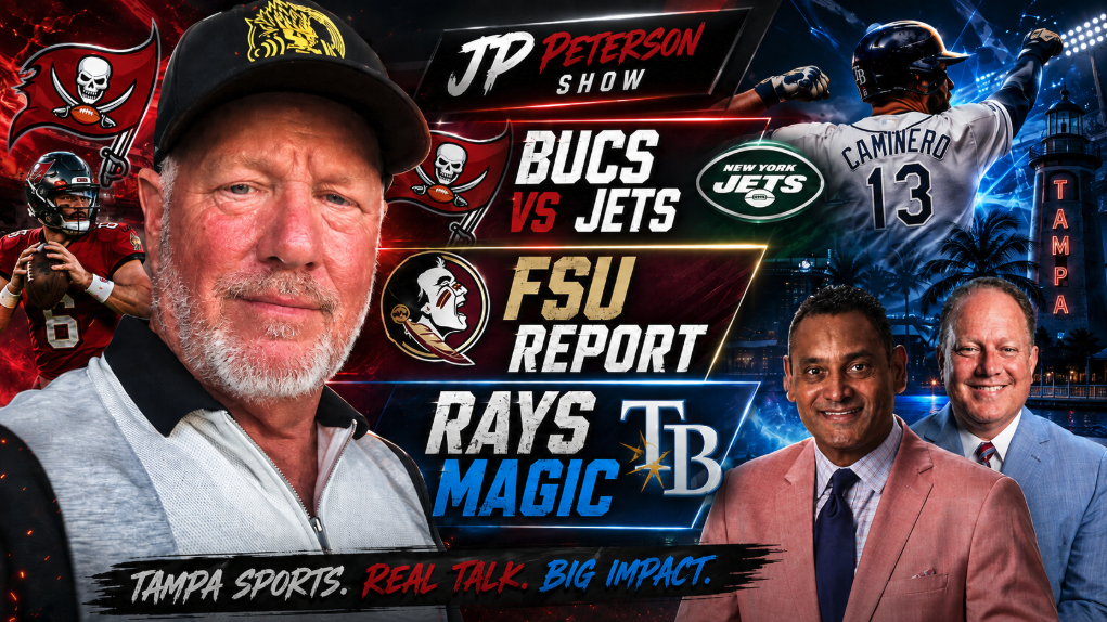 Bucs vs Jets PRESEASON HEAT! Who to Watch + FSU Buzz & Rays Magic | JP Peterson Show