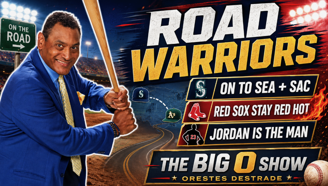 ROAD WARRIORS! Tampa Bay Heads West, Red Sox Stay Red Hot & Jordan Delivers | Big O Show