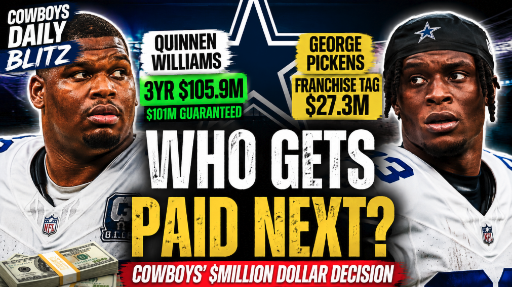 Cowboys Pay Quinnen Williams BIG — What Does It Mean (If Anything) For George Pickens?